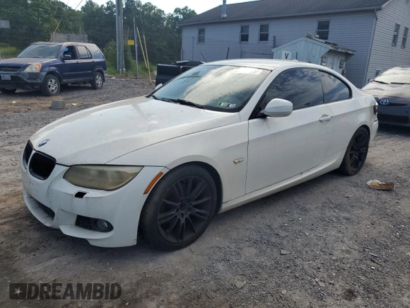 2011 BMW 3 Series 328i with VIN WBAKE3C56BE444442, listed as a Copart auction lot 63786095 with 156,686 mi miles and Clean title. Bid and sale history available at DreamBid. Image 1.