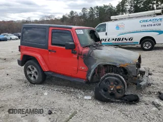 2017 Jeep Wrangler Altitude z VIN 1C4GJWBG8HL617598, wystawiony jako Copart lot #85319514 z przebiegiem Nie podano mil oraz Nie do naprawy • Non repairable. Historia ofert i sprzedaży dostępna na DreamBid. Obrazek 4.