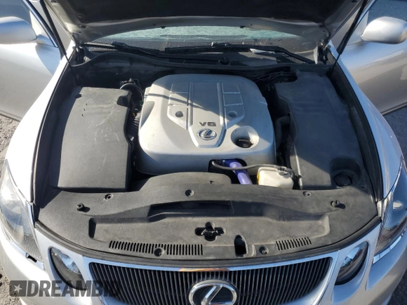 2006 Lexus GS 300 z VIN JTHBH96S265044686, wystawiony jako Copart lot #53993745 z przebiegiem 221 506 mil mil oraz Szkoda całkowita • Salvage title. Historia ofert i sprzedaży dostępna na DreamBid. Obrazek 11.