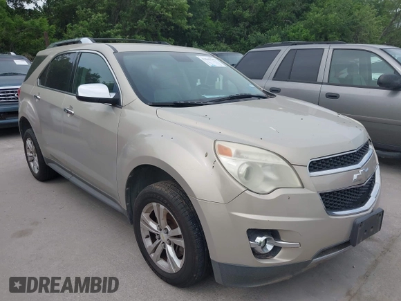 2012 Chevrolet Equinox LTZ with VIN 2GNFLGE52C6184133, listed as a IAAI auction lot 42069245 with 161,116 mi miles. Bid and sale history available at carsss.com. Image 1.