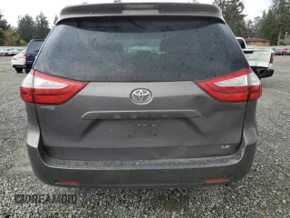 2016 Toyota Sienna LE AAS with VIN 5TDKK3DC4GS754745, listed as a Copart auction lot 51305135 with 104,782 mi miles and Salvage Title. Bid and sale history available at carsss.com. Image 6.