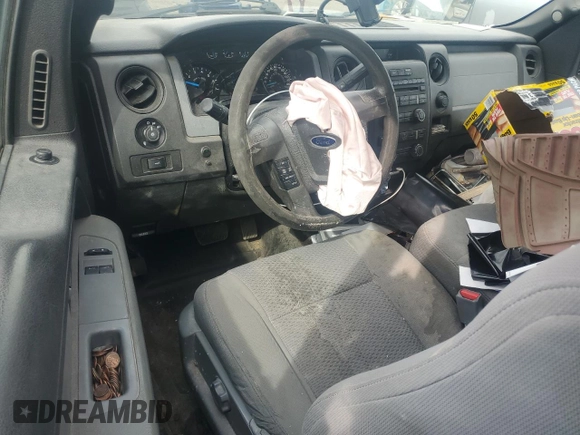 2014 Ford F-150 with VIN 1FTPF1CT4EKD54463, listed as a Copart auction lot 53121375 with 129,116 mi miles and Salvage title. Bid and sale history available at DreamBid. Image 8.