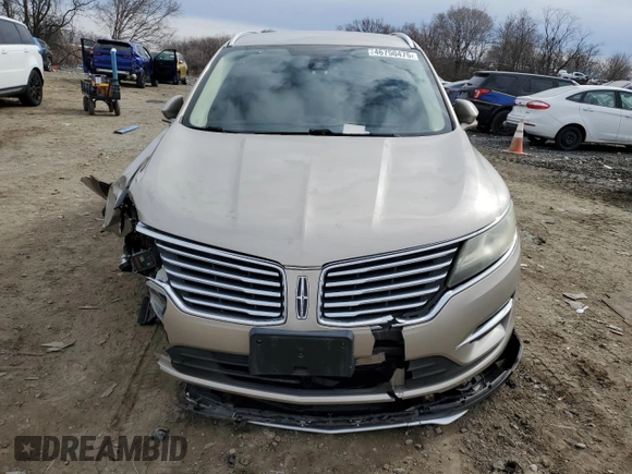 2015 Lincoln MKC with VIN 5LMCJ1A97FUJ21132, listed as a Copart auction lot 46750475 with 100,109 mi miles and Salvage Title. Bid and sale history available at DreamBid. Image 5.