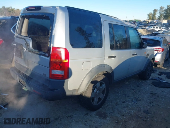 2006 Land Rover LR3 with VIN SALAD24406A355103, listed as a IAAI auction lot 41359731 with 213,551 mi miles and . Bid and sale history available at DreamBid. Image 4.