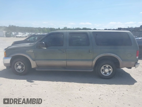 2001 Ford Excursion Limited z VIN 1FMNU42S71EA08659, wystawiony jako IAAI lot #42073155 z przebiegiem 393 805 mil mil oraz . Historia ofert i sprzedaży dostępna na DreamBid. Obrazek 14.