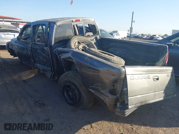 2002 Dodge Dakota with VIN 1B7HG38Z62S553505, listed as a IAAI auction lot 42499787 with 356,218 mi miles and . Bid and sale history available at DreamBid. Image 3.