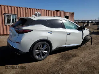 2023 Nissan Murano Platinum with VIN 5N1AZ2DS2PC119805, listed as a Copart auction lot 48507995 with Not Provided miles and Salvage Title. Bid and sale history available at carsss.com. Image 3.