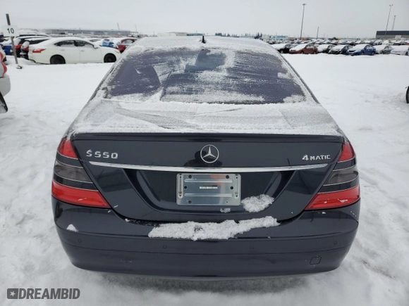 2009 Mercedes-Benz S-Class 5.5L V8 with VIN WDDNG86X79A258534, listed as a Copart auction lot 41706985 with 231,098 mi miles and Salvage Title. Bid and sale history available at carsss.com. Image 6.
