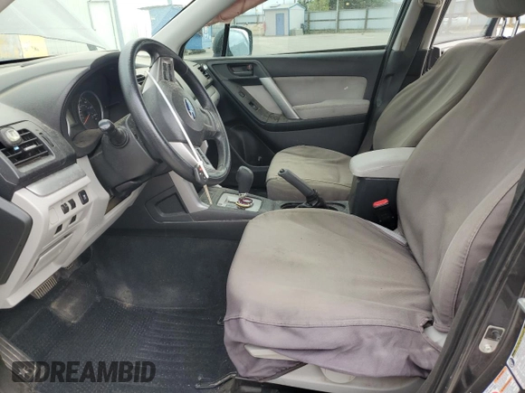 2015 Subaru Forester 2.5i with VIN JF2SJABC2FH470349, listed as a Copart auction lot 56432215 with 213,412 mi miles and Salvage title. Bid and sale history available at DreamBid. Image 7.