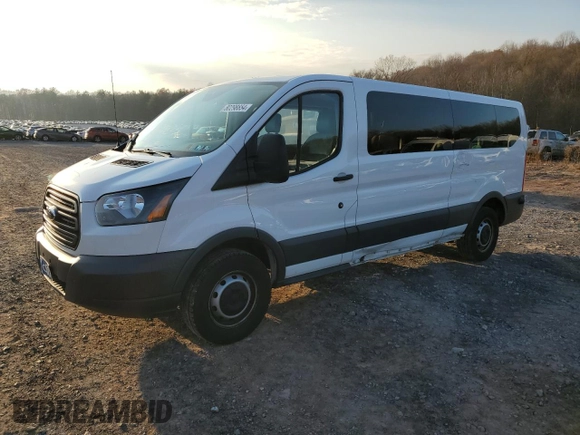 2018 Ford Transit Passenger XL with VIN 1FBZX2YM8JKA34008, listed as a Copart auction lot 80298654 with 123,367 mi miles and Salvage title. Bid and sale history available at DreamBid. Image 1.