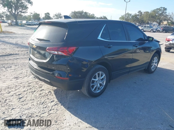 2022 Chevrolet Equinox LT with VIN 3GNAXKEV6NL114134, listed as a IAAI auction lot 40828504 with 43,240 mi miles and . Bid and sale history available at DreamBid. Image 4.