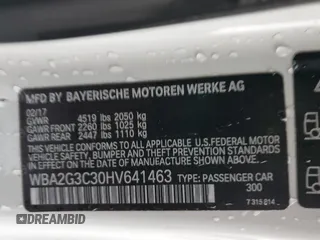 2017 BMW 2 Series M240i xDrive with VIN WBA2G3C30HV641463, listed as a Copart auction lot 77101614 with 76,571 mi miles and Salvage Title. Bid and sale history available at carsss.com. Image 12.