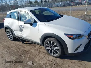 2019 Mazda CX-3 Touring with VIN JM1DKFC78K1460737, listed as a IAAI auction lot 41635408 with 35,516 mi miles. Bid and sale history available at carsss.com. Image 1.