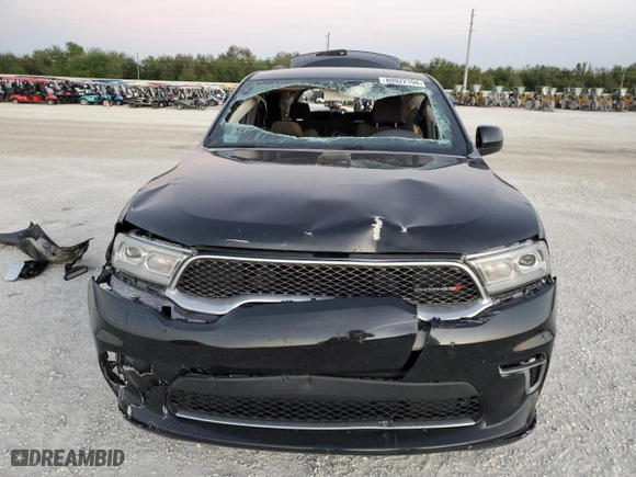 2022 Dodge Durango SXT with VIN 1C4RDHAG1NC131465, listed as a Copart auction lot 47229315 with 69,942 mi miles and Clean Title. Bid and sale history available at carsss.com. Image 5.