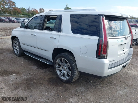 2018 Cadillac Escalade Premium Luxury with VIN 1GYS4CKJ4JR278279, listed as a IAAI auction lot 41334615 with 1 mi miles. Bid and sale history available at carsss.com. Image 3.