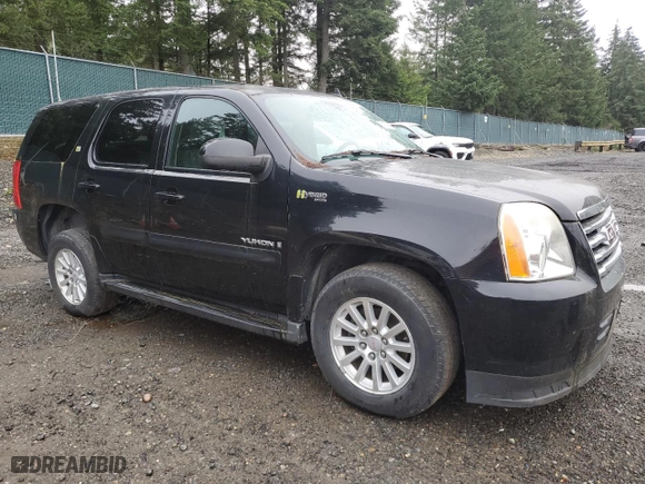 2008 GMC Yukon Hybrid with VIN 1GKFK13558R276753, listed as a Copart auction lot 87312184 with NaN miles and Clean Title. Bid and sale history available at carsss.com. Image 4.