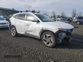 2024 Hyundai Tucson SEL with VIN 5NMJFCDE5RH429853, listed as a Copart auction lot 45197595 with 7,897 mi miles and Salvage Title. Bid and sale history available at carsss.com. Image 4.