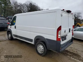 2018 Ram ProMaster Cargo with VIN 3C6TRVAG4JE108567, listed as a Copart auction lot 46140604 with 186,656 mi miles and Clean Title. Bid and sale history available at DreamBid. Image 2.