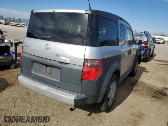 2007 Honda Element LX with VIN 5J6YH183X7L004527, listed as a Copart auction lot 84836204 with Not Provided miles and Salvage Title. Bid and sale history available at DreamBid. Image 3.