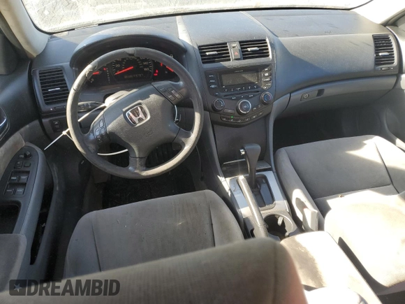 2005 Honda Accord EX with VIN 1HGCM56715A022210, listed as a Copart auction lot 75570764 with 231,590 mi miles and Salvage Title. Bid and sale history available at DreamBid. Image 8.