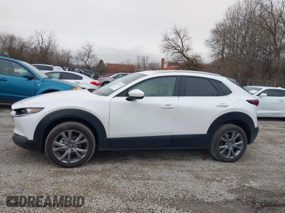 2025 Mazda CX-30 S Preferred with VIN 3MVDMBCM0SM753414, listed as a IAAI auction lot 41533792 with 1,758 mi miles and . Bid and sale history available at DreamBid. Image 14.