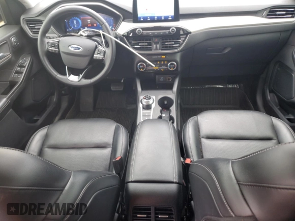 2021 Ford Escape SEL with VIN 1FMCU9H68MUB09069, listed as a Copart auction lot 58760215 with 27,694 mi miles and Salvage title. Bid and sale history available at DreamBid. Image 8.