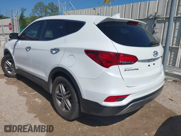 2017 Hyundai Santa Fe Sport 2.4L with VIN 5NMZT3LB4HH032913, listed as a IAAI auction lot 41978352 with 92,801 mi miles. Bid and sale history available at carsss.com. Image 3.