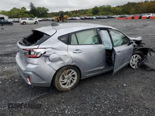 2024 Subaru Impreza with VIN JF1GUABC3R8389978, listed as a Copart auction lot 73336894 with 2,182 mi miles and Salvage Title. Bid and sale history available at carsss.com. Image 3.