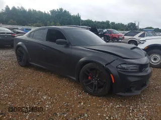 2019 Dodge Charger Scat Pack z VIN 2C3CDXGJ1KH604359, wystawiony jako Copart lot #60796535 z przebiegiem 65 418 mil mil oraz Szkoda całkowita • Salvage title. Historia ofert i sprzedaży dostępna na DreamBid. Obrazek 4.