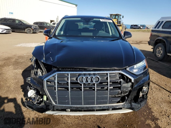2024 Audi Q5 Komfort with VIN WA1AAAFY0R2062076, listed as a Copart auction lot 52988995 with 24,663 mi miles and Salvage Title. Bid and sale history available at carsss.com. Image 5.