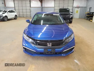 2019 Honda Civic Sedan LX with VIN 2HGFC2F66KH587488, listed as a Copart auction lot 45280025 with 58,272 mi miles and Salvage Title. Bid and sale history available at carsss.com. Image 5.