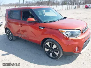 2018 Kia Soul + with VIN KNDJP3A58J7518345, listed as a IAAI auction lot 41792794 with 53,247 mi miles. Bid and sale history available at carsss.com. Image 1.