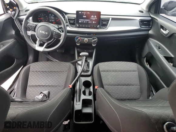 2022 Kia Rio LX with VIN 3KPA24AD0NE487884, listed as a Copart auction lot 72513084 with 48,124 mi miles and Non Repairable. Bid and sale history available at DreamBid. Image 8.
