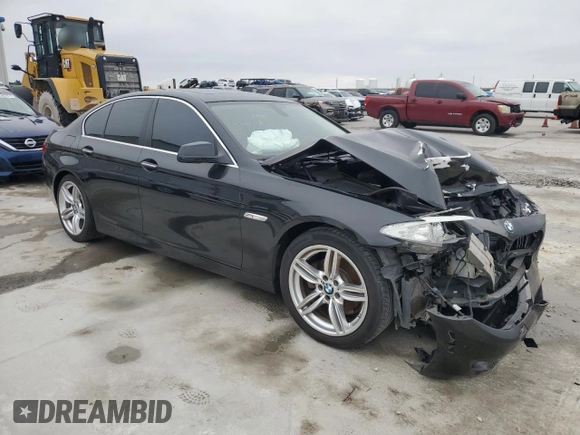 2012 BMW 5 Series 528i z VIN WBAXG5C58CDY28144, wystawiony jako Copart lot #45962185 z przebiegiem 199 354 mil mil oraz Szkoda całkowita • Salvage title. Historia ofert i sprzedaży dostępna na DreamBid. Obrazek 4.