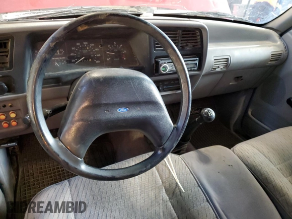 1994 Ford Ranger with VIN 1FTCR10A7RPA97185, listed as a Copart auction lot 41728735 with 180,040 mi miles and Salvage Title. Bid and sale history available at carsss.com. Image 8.