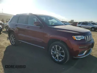2019 Jeep Grand Cherokee Summit with VIN 1C4RJFJT3KC531792, listed as a Copart auction lot 46883195 with 51,955 mi miles and Salvage Title. Bid and sale history available at carsss.com. Image 4.
