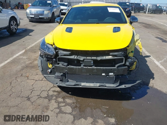 2018 Kia Stinger GT with VIN KNAE35LC4J6020344, listed as a IAAI auction lot 41946071 with 27,746 mi miles. Bid and sale history available at carsss.com. Image 13.
