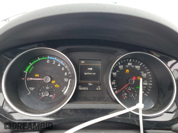 2015 Volkswagen Jetta Sedan Hybrid SEL Premium with VIN 3VW637AJ3FM321602, listed as a Copart auction lot 43653935 with 101,072 mi miles and Clean Title. Bid and sale history available at carsss.com. Image 9.