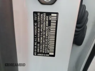2017 Porsche Cayenne z VIN WP1AA2A20HKA90715, wystawiony jako Copart lot #53635315 z przebiegiem 131 703 mil mil oraz Szkody całkowita. Historia ofert i sprzedaży dostępna na DreamBid. Obrazek 13.