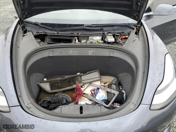 2019 Tesla Model 3 Mid Range with VIN 5YJ3E1EA4KF531034, listed as a Copart auction lot 84143524 with 0 mi miles and Non Repairable. Bid and sale history available at carsss.com. Image 11.