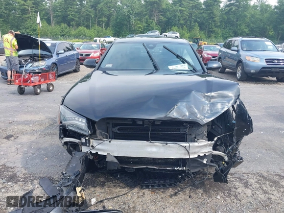 2012 Audi A8 with VIN WAURVAFDXCN017546, listed as a IAAI auction lot 39830968 with 123,089 mi miles and . Bid and sale history available at DreamBid. Image 13.