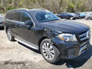 2019 Mercedes-Benz GLS 450 with VIN 4JGDF6EE9KB233854, listed as a Copart auction lot 52087014 with 46,272 mi miles and . Bid and sale history available at DreamBid. Image 4.