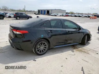 2022 Toyota Corolla SE with VIN 5YFS4MCE0NP109650, listed as a Copart auction lot 50789515 with 38,651 mi miles and Salvage Title. Bid and sale history available at carsss.com. Image 3.