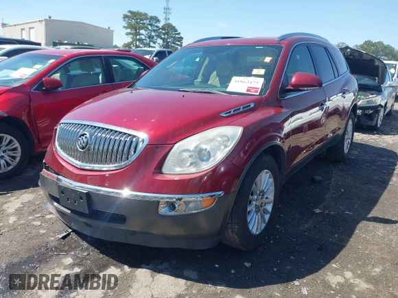 2011 Buick Enclave CXL-1 with VIN 5GAKRBED1BJ144922, listed as a IAAI auction lot 41863475 with 196,837 mi miles. Bid and sale history available at carsss.com. Image 18.