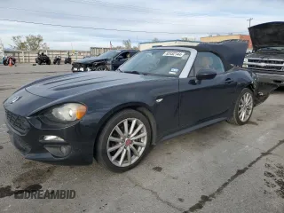 2017 FIAT 124 Spider Classica with VIN JC1NFAEK1H0107572, listed as a Copart auction lot 82452144 with 98,954 mi miles and Salvage title. Bid and sale history available at DreamBid. Image 1.