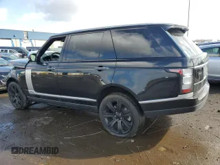 2014 Land Rover Range Rover with VIN SALGW3TF9EA168843, listed as a Copart auction lot 47099805 with 47,217 mi miles and Clean title. Bid and sale history available at DreamBid. Image 2.