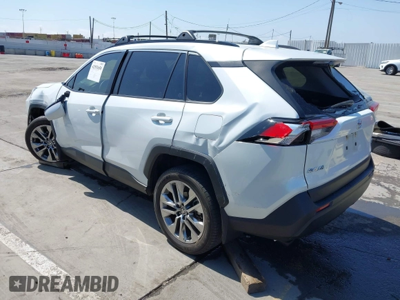 2023 Toyota RAV4 XLE Premium with VIN JTMC1RFV7PD097542, listed as a IAAI auction lot 42553650 with 45,483 mi miles and . Bid and sale history available at DreamBid. Image 3.