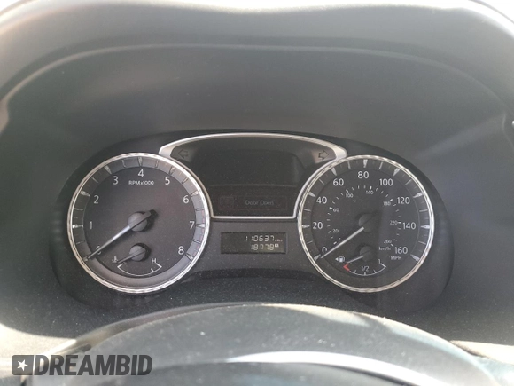 2013 Infiniti JX35 with VIN 5N1AL0MM1DC309792, listed as a Copart auction lot 73553234 with 110,637 mi miles and Salvage Title. Bid and sale history available at carsss.com. Image 9.