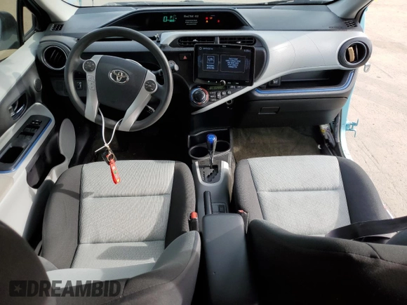 2012 Toyota Prius One with VIN JTDKDTB37C1017964, listed as a Copart auction lot 45726165 with 189,186 mi miles and Salvage Title. Bid and sale history available at DreamBid. Image 8.