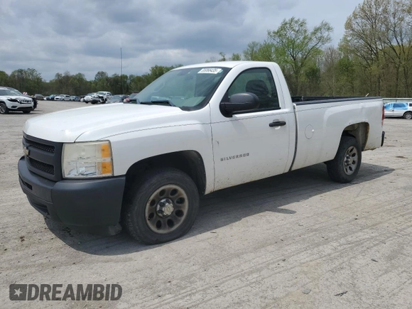 2010 Chevrolet Silverado 1500 Work Truck with VIN 1GCPCPEX7AZ178294, listed as a Copart auction lot 55066435 with 182,596 mi miles and Clean Title. Bid and sale history available at DreamBid. Image 1.